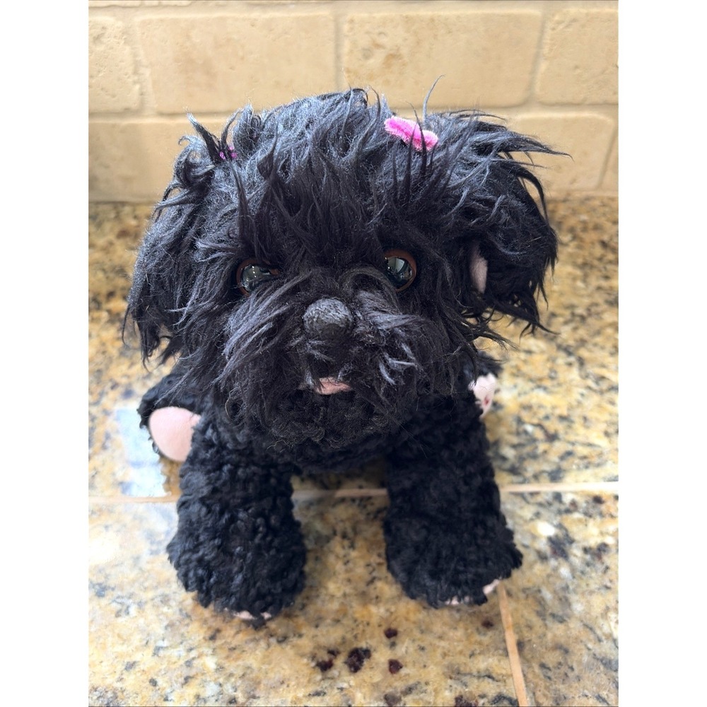 American Girl Black Shi-Poo Sweetie Plush Puppy Dog Stuffed Animal Play Toy